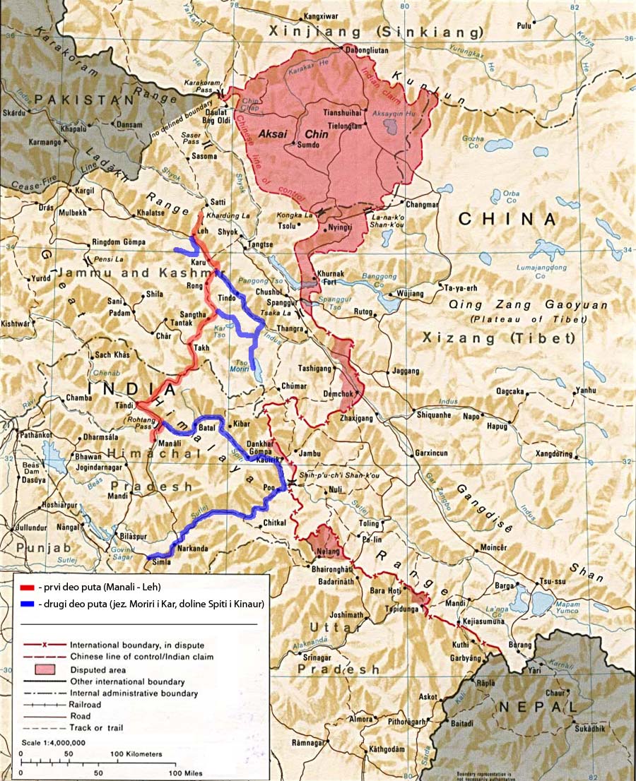 Mapa Kine